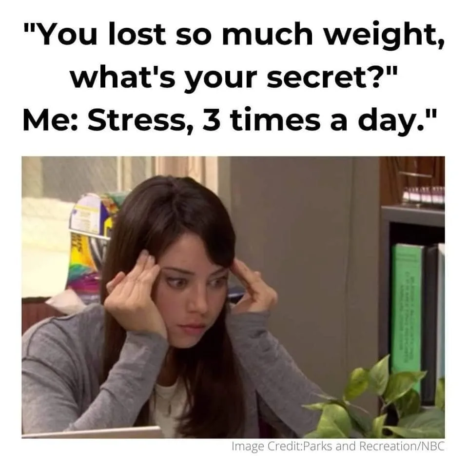losing weight meme