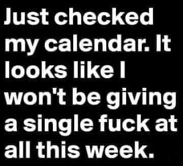 calendar meme