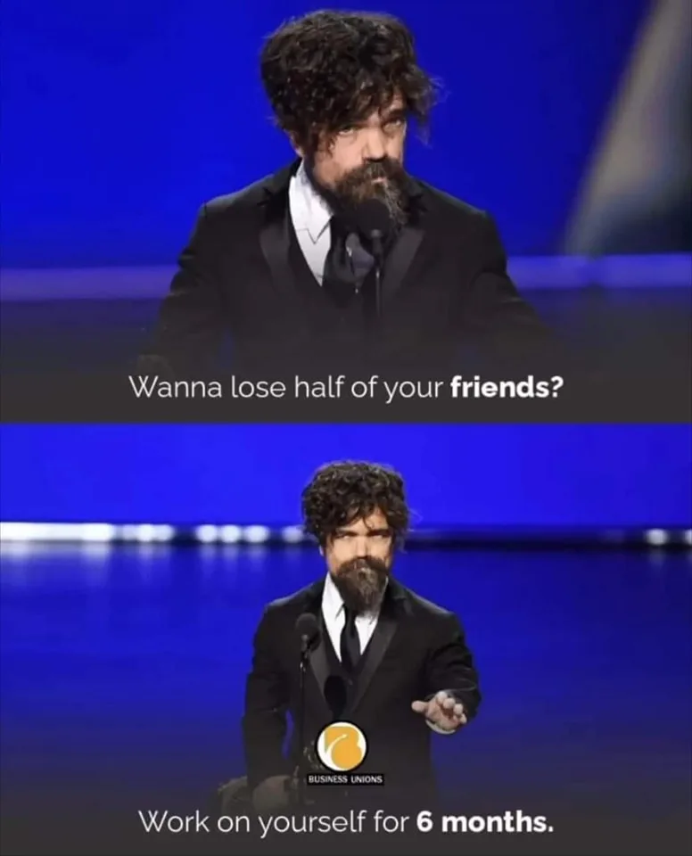 self-improvement meme