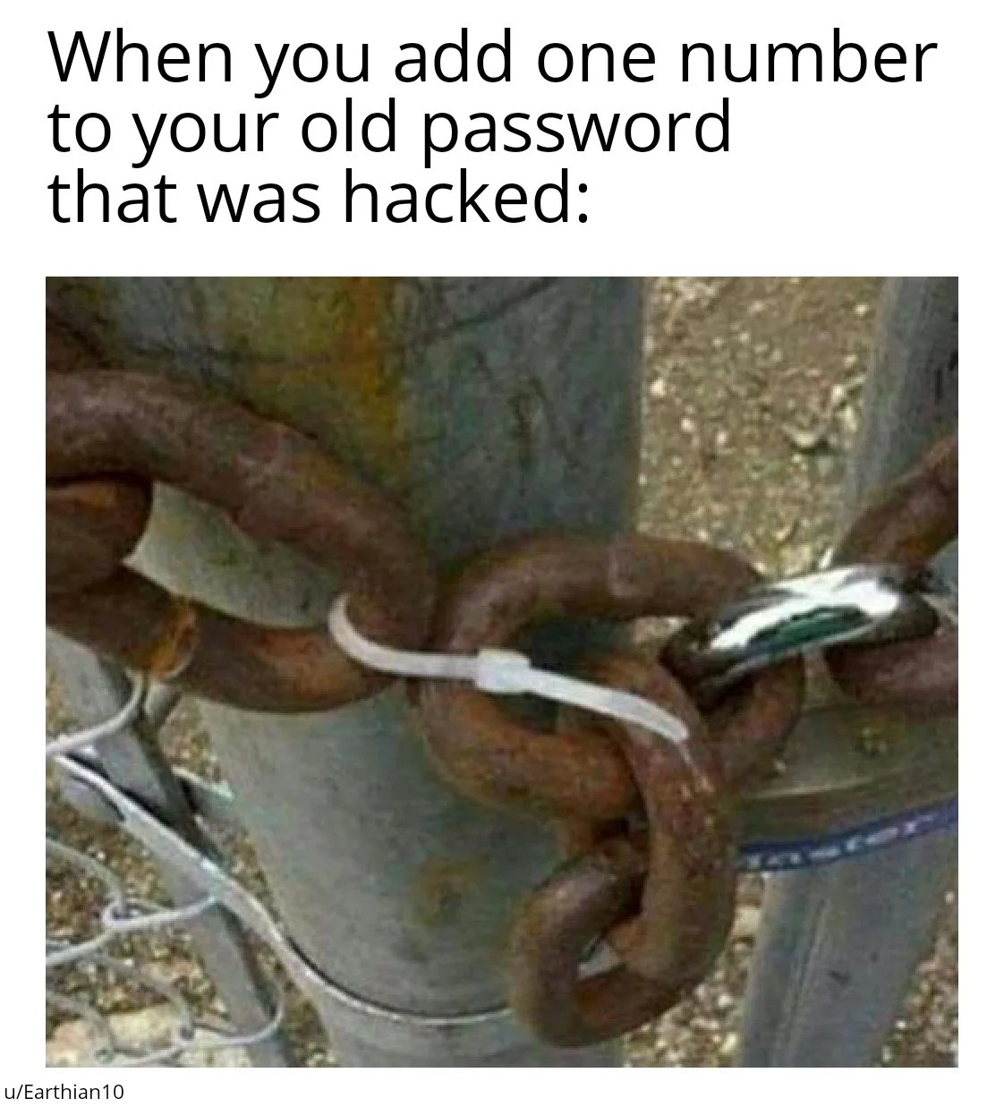 getting hacked meme