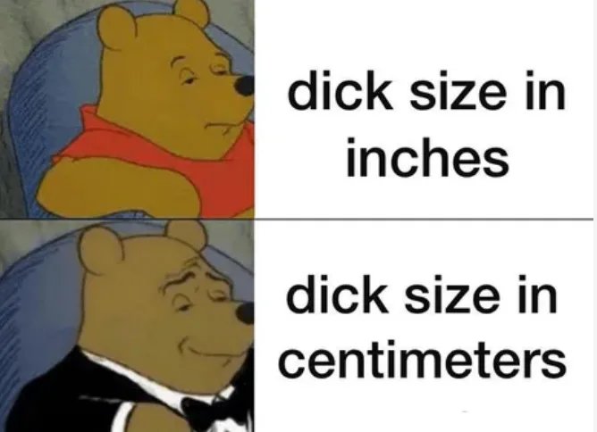 metric system meme