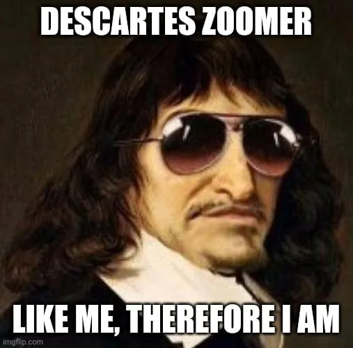 Rene Descartes meme