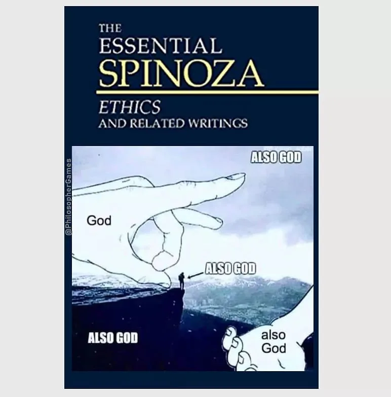 Baruch Spinoza meme
