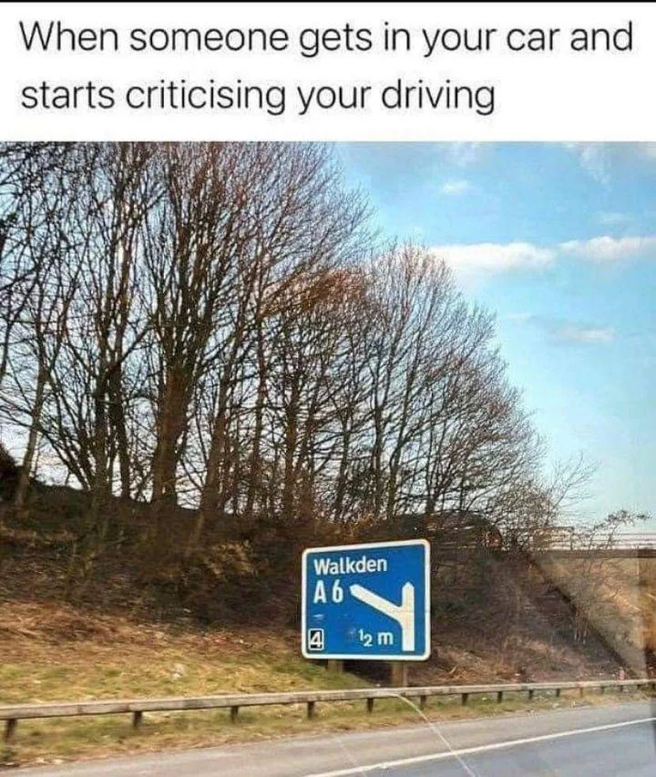 backseat driver meme