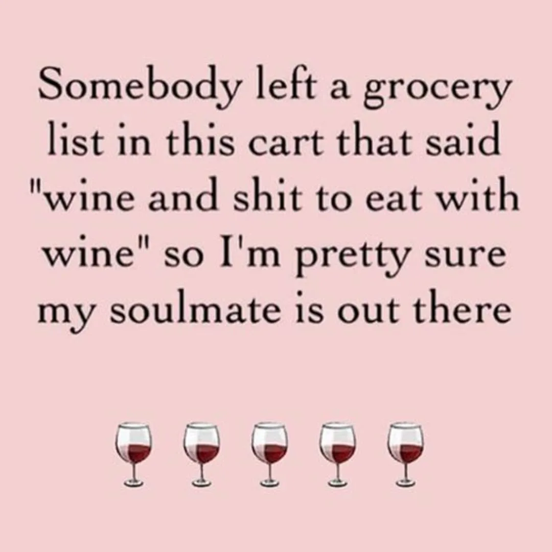 grocery list meme