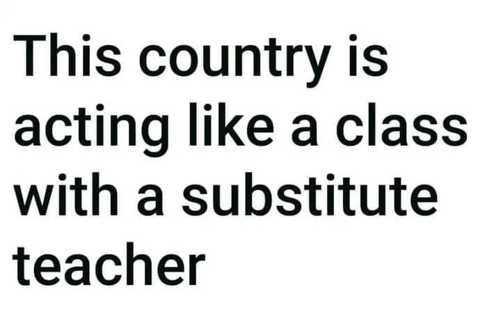 substitute teaching meme