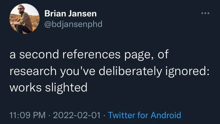literature review meme