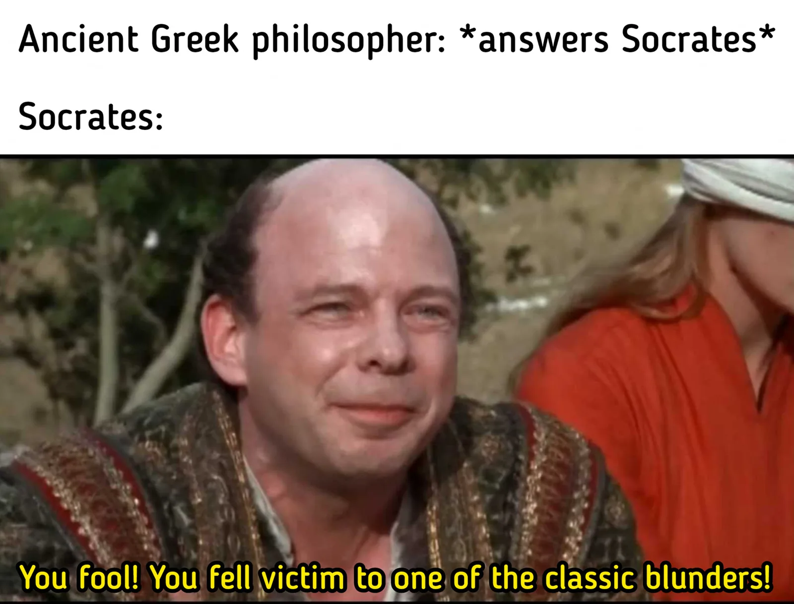 ancient greek philosophy meme