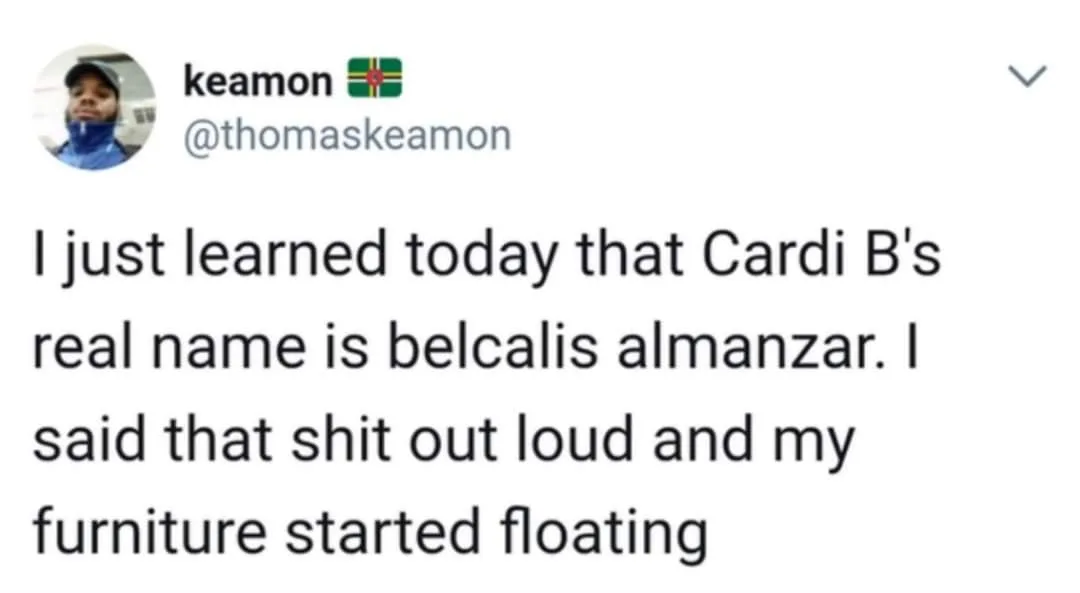 Cardi B meme