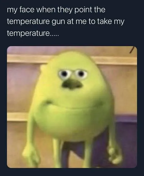 temperature meme