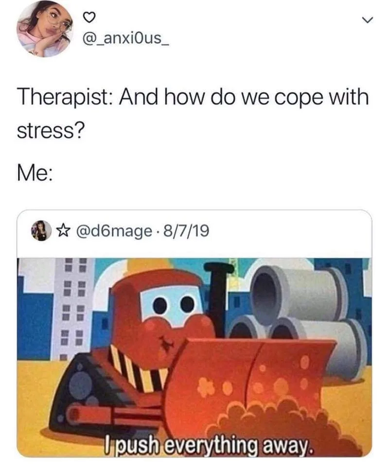 ignoring meme