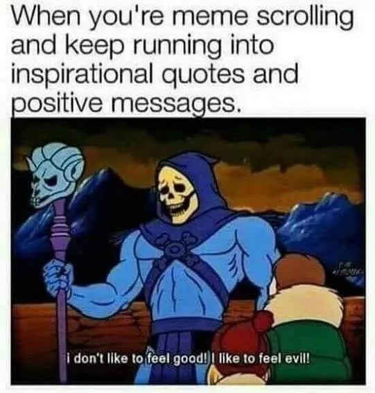 inspirational quote meme