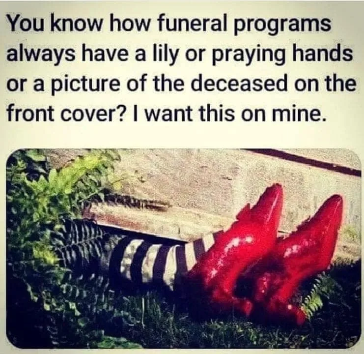 funeral meme