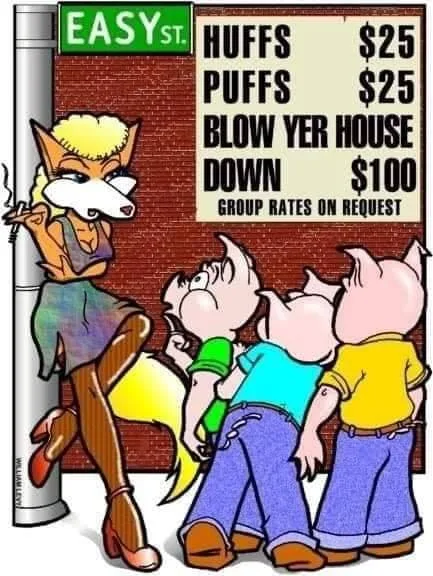 Three Little Pigs meme