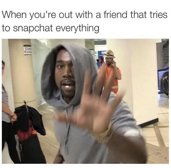Snapchat meme