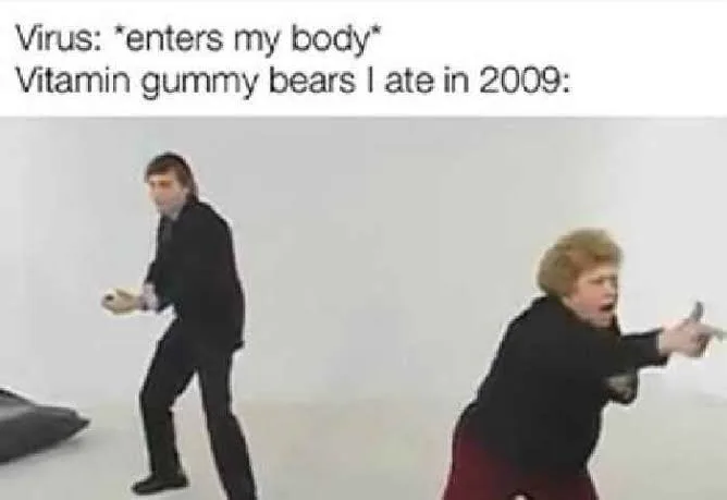 gummy bear meme