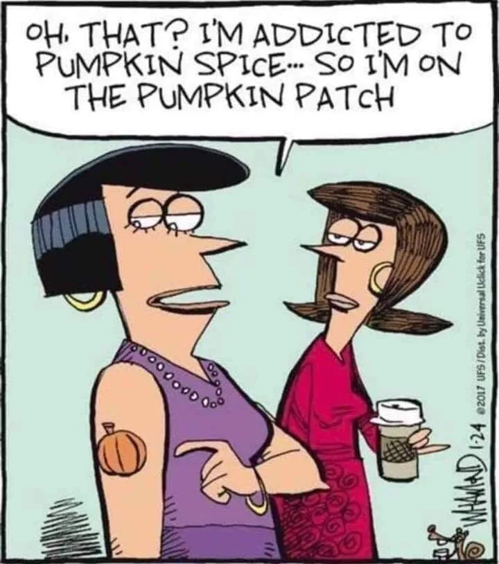 pumpkin spice meme