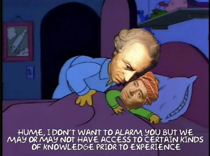 David Hume meme