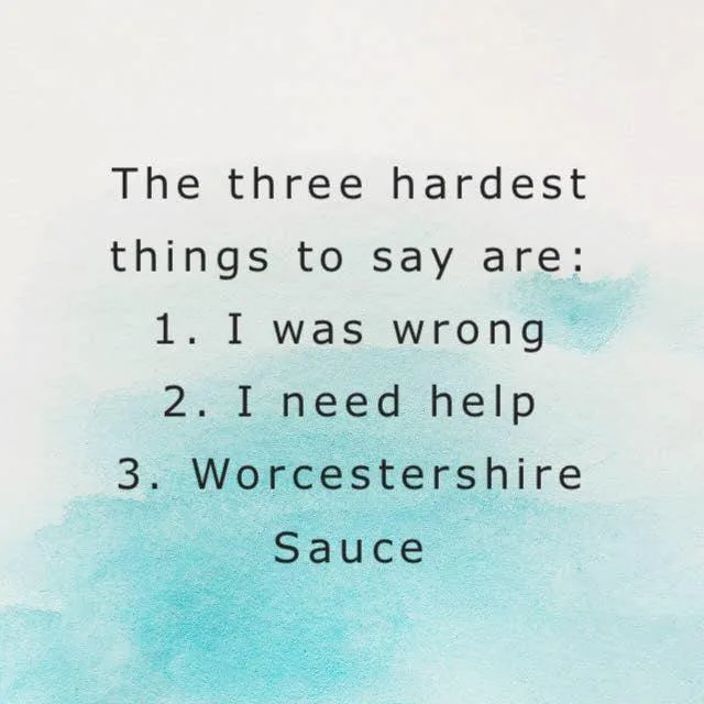 Worcestershire sauce meme