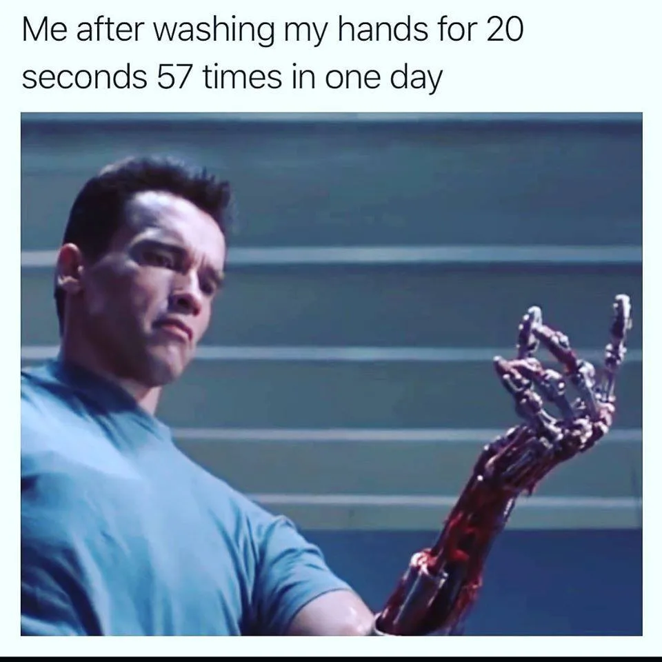 handwashing meme