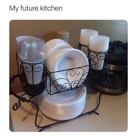 dishes meme