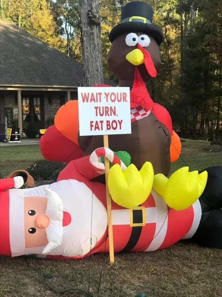 Christmas decorations meme