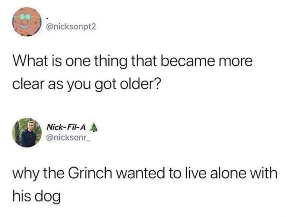 Grinch meme