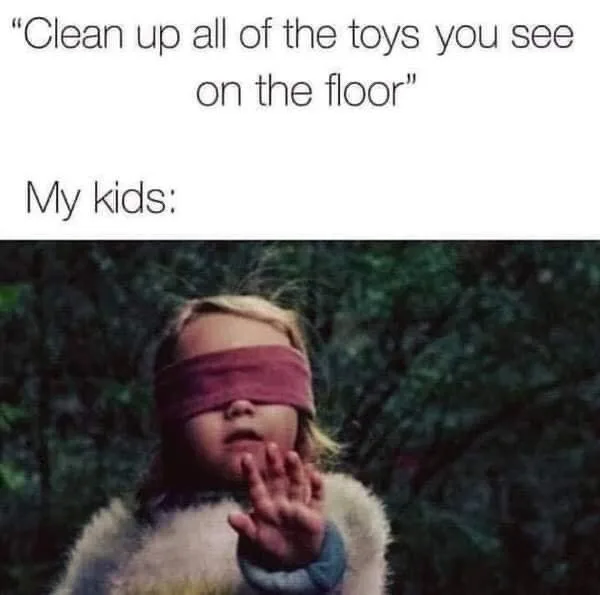 cleaning up meme
