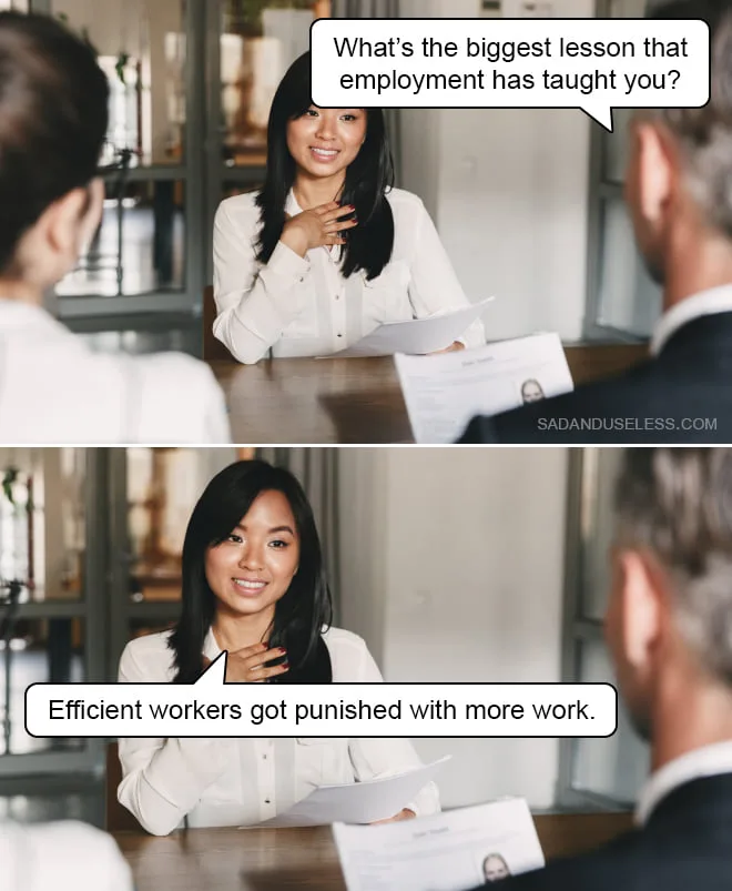 efficiency meme