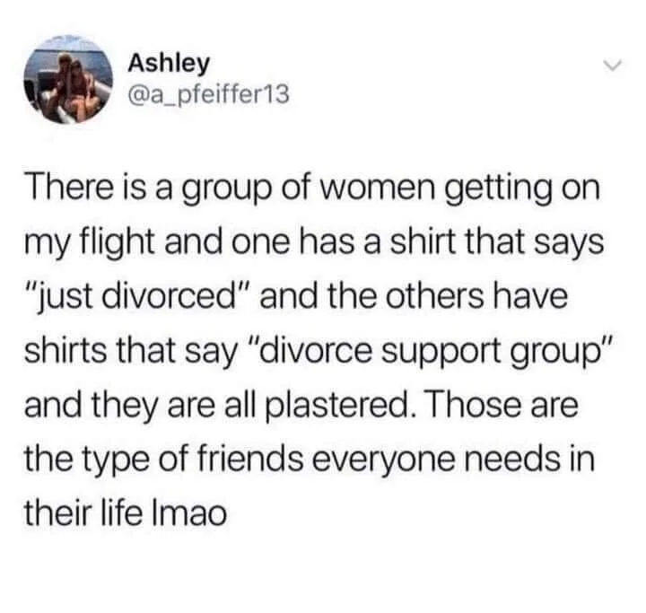 divorcee meme
