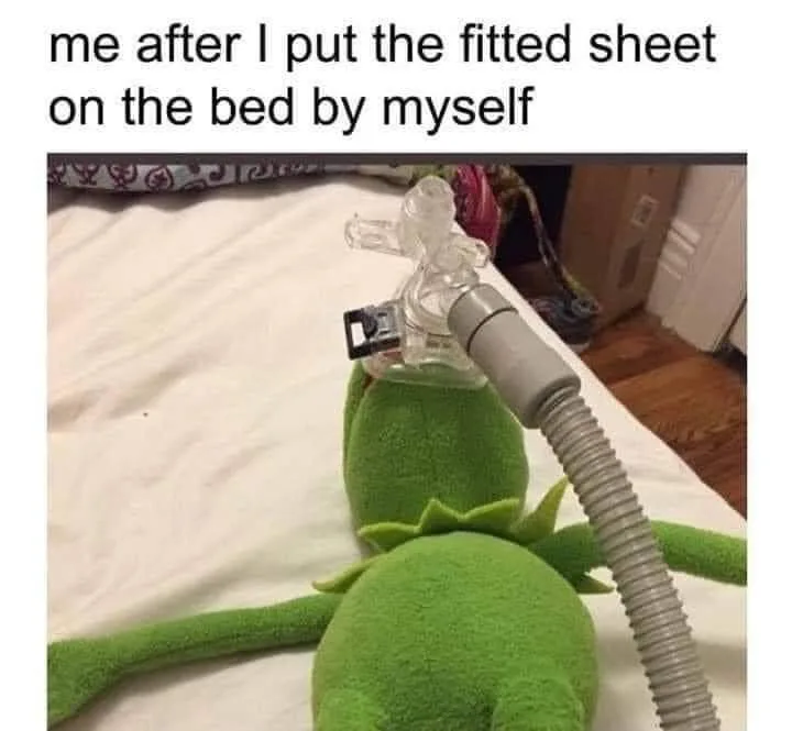 fitted sheet meme