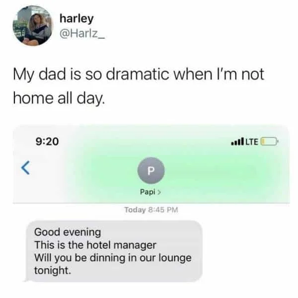 family dinner meme