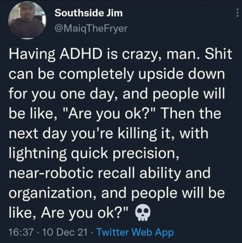 ADHD meme
