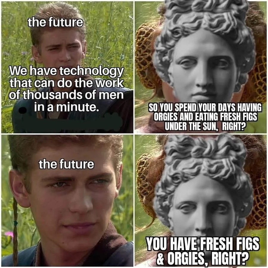 technological progress meme