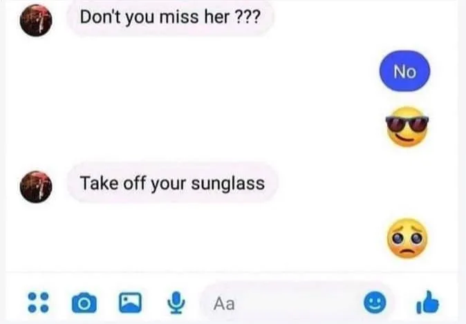 missing someone meme