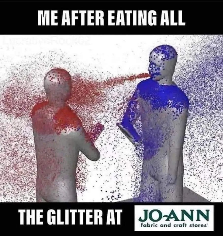 glitter meme