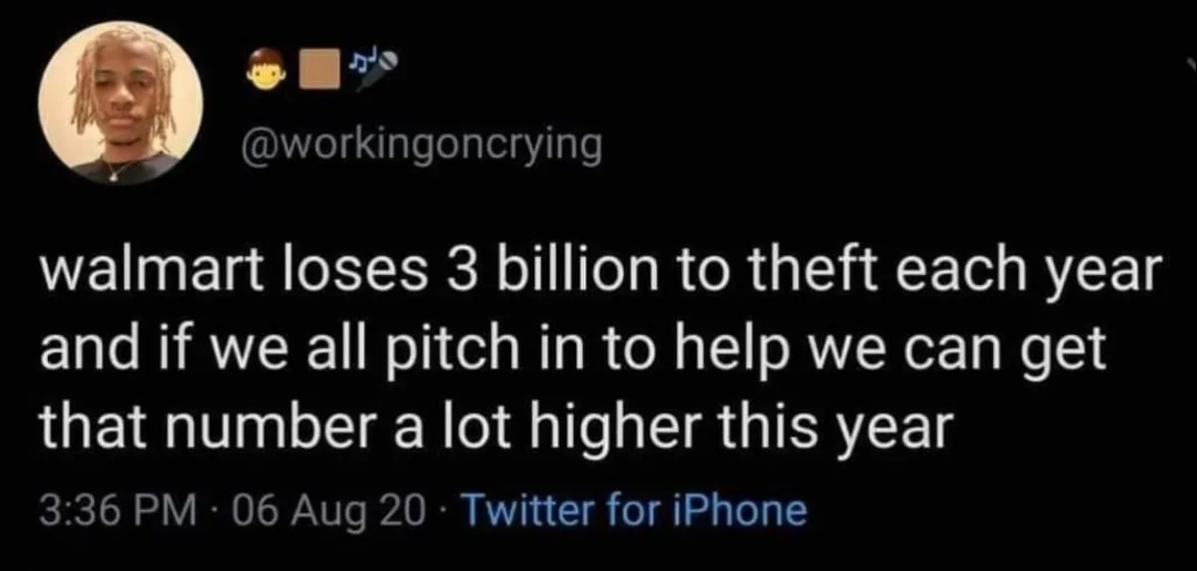 shoplifting meme