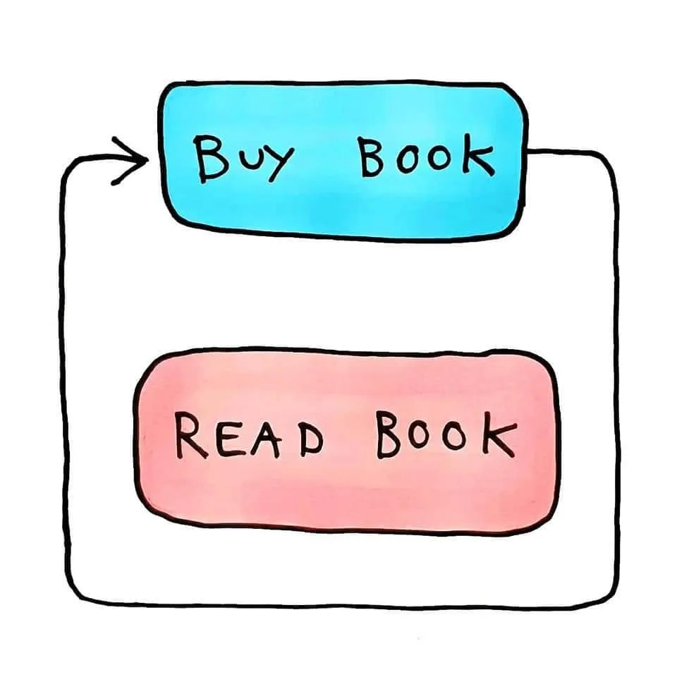 book collecting meme