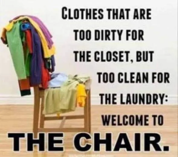 dirty clothes meme