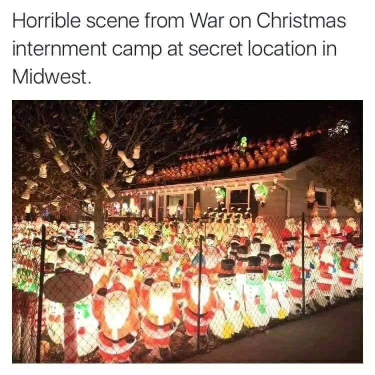 War on Christmas meme