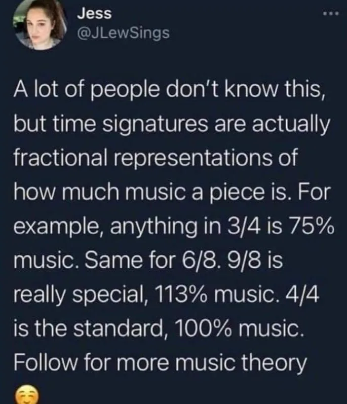 music theory meme