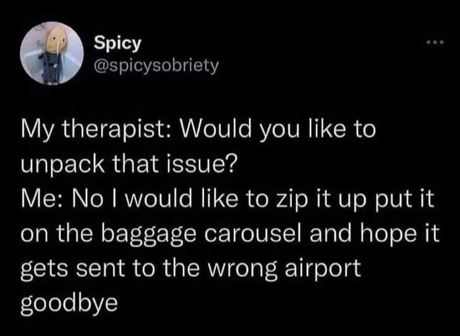 avoidance meme
