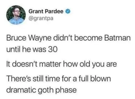 Goth meme