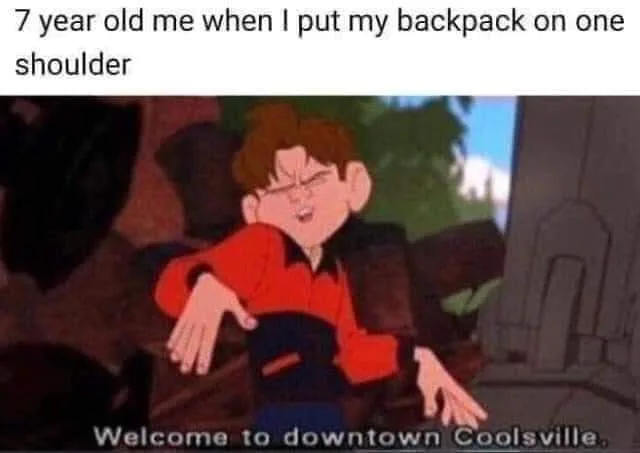backpack meme