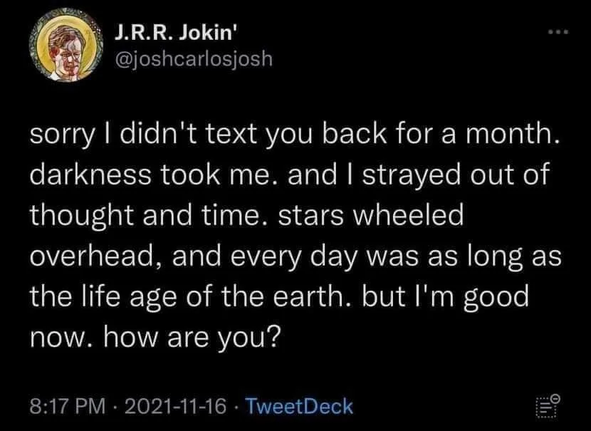 replying meme