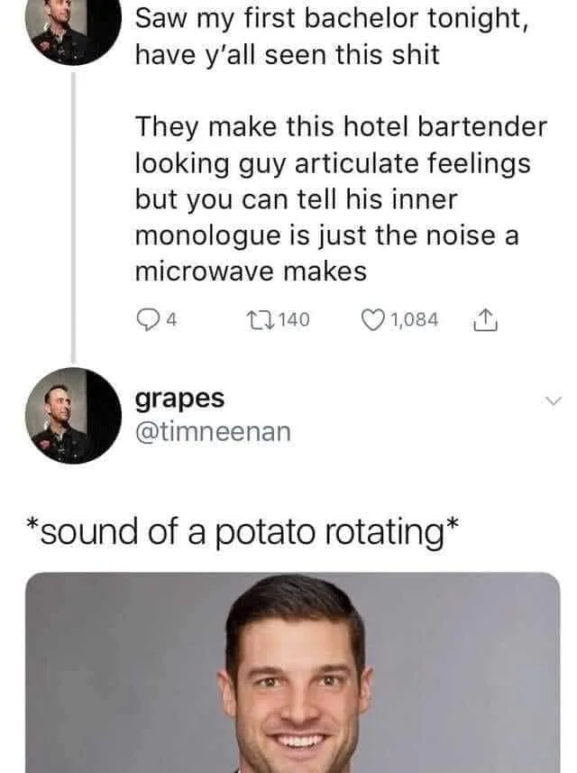 Bachelor (Reality TV) meme