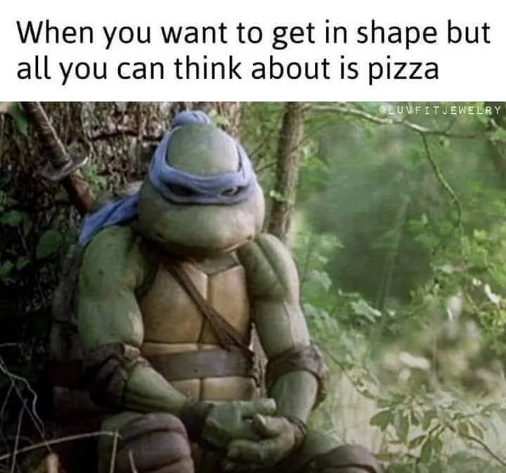 getting in shape meme