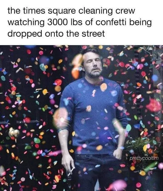 Confetti meme