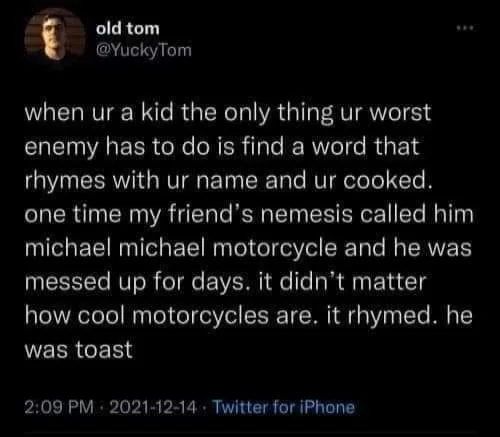 rhyming meme