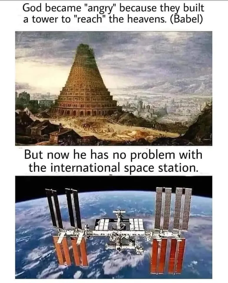 International Space Station meme